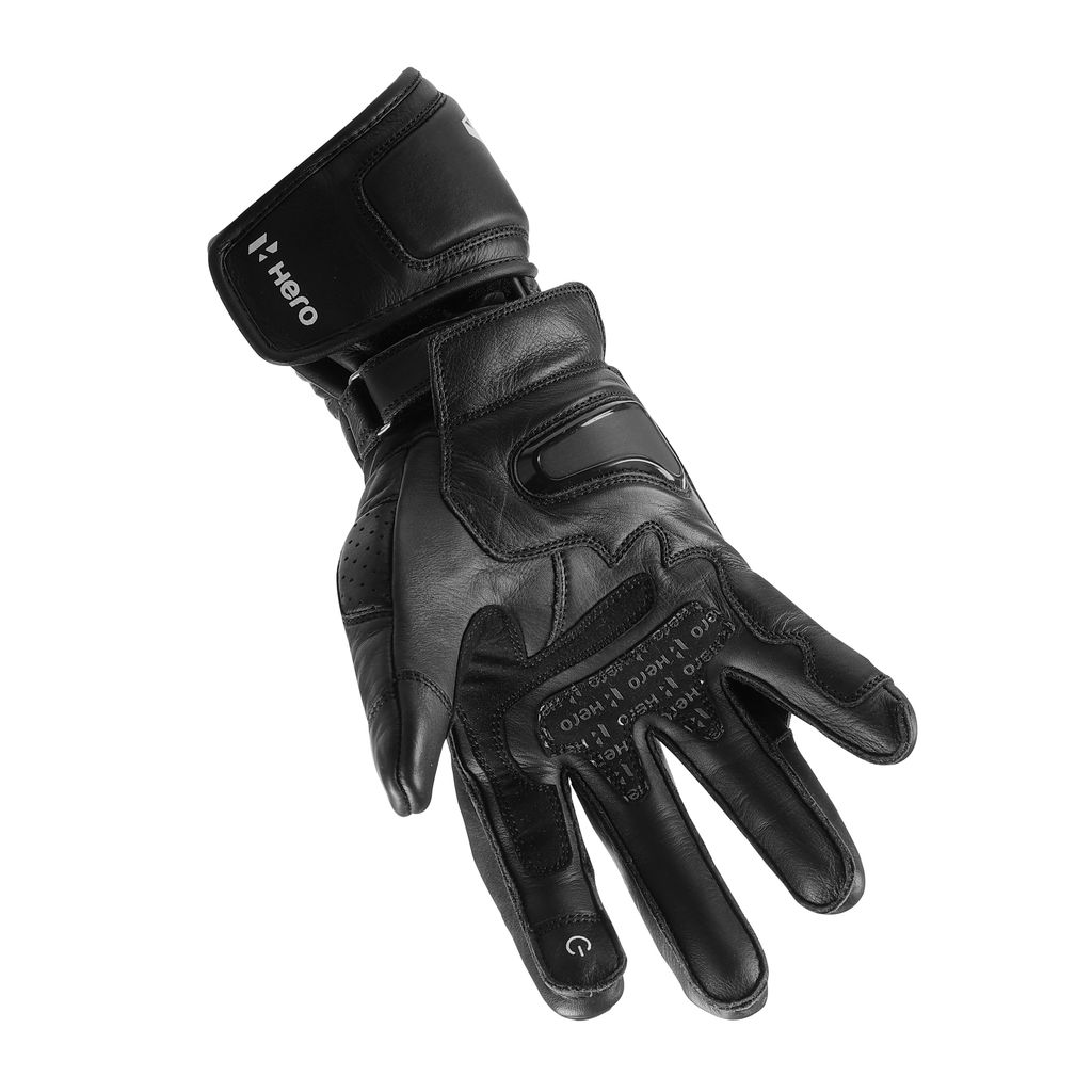 Leather full Riding Gloves