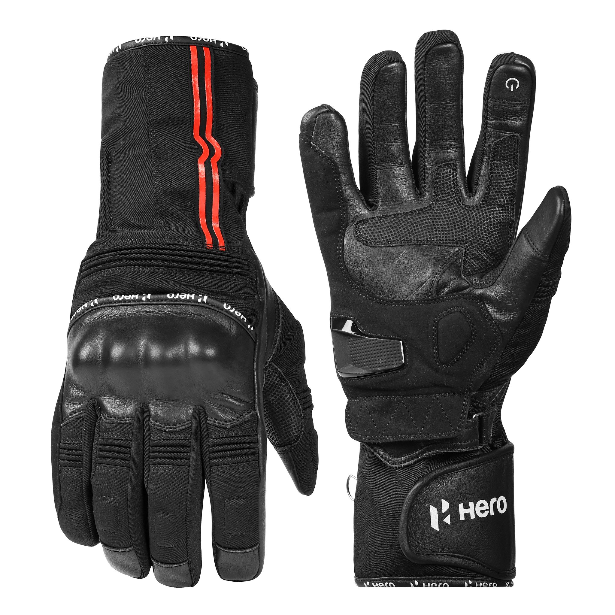 Leather full Riding Gloves