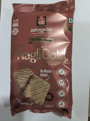 Jahagirdar Nagli Gold Biscuits - No Maida Added, 250gm" Pack of 4