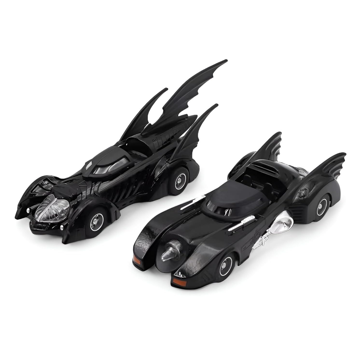 KTRS ENTERPRISE Die-Cast Metal Black Bat Super Hero Metal Cars Set Pull Back 2 Pc Vehicles, Racing Cars with Lights and Music, Die-Cast Car Set for Kids and Adult 2 pic set