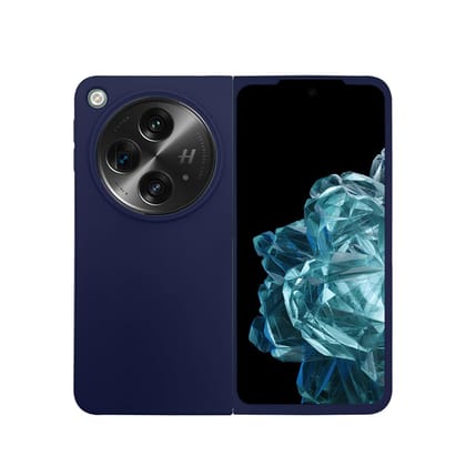 LIRAMARK Liquid Silicone Soft Back Cover Case for Oneplus Open / 1+ Open
