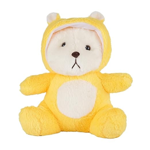 Teddy Bear Plush Toy | Soft & Cute Stuffed Animal Toy for Hugging for Kids & Loved Ones