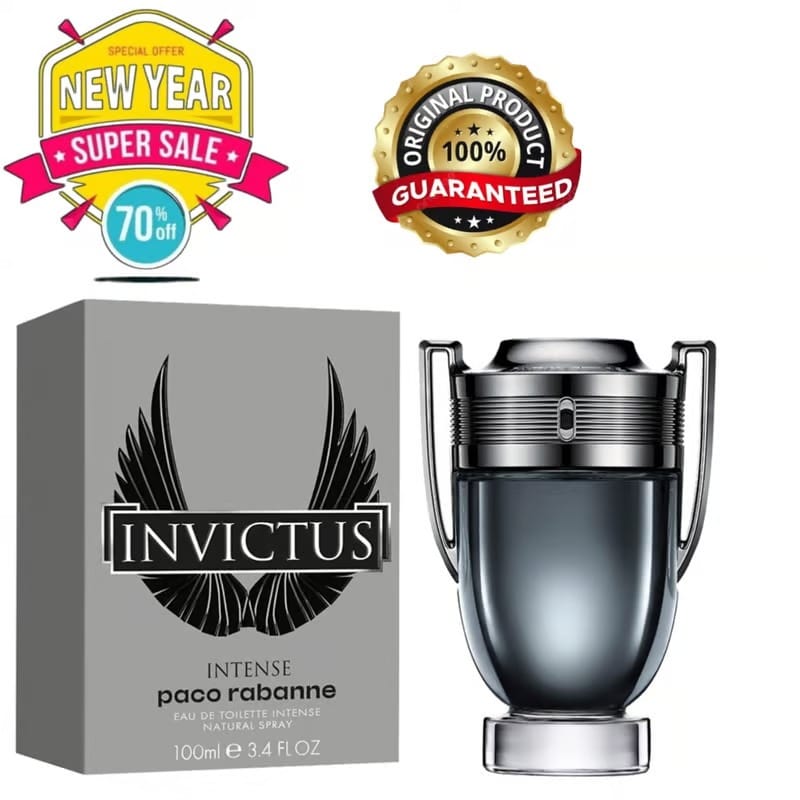 Paco Rabanne Invictus Intense Eau De Parfum 100ml (For Men)