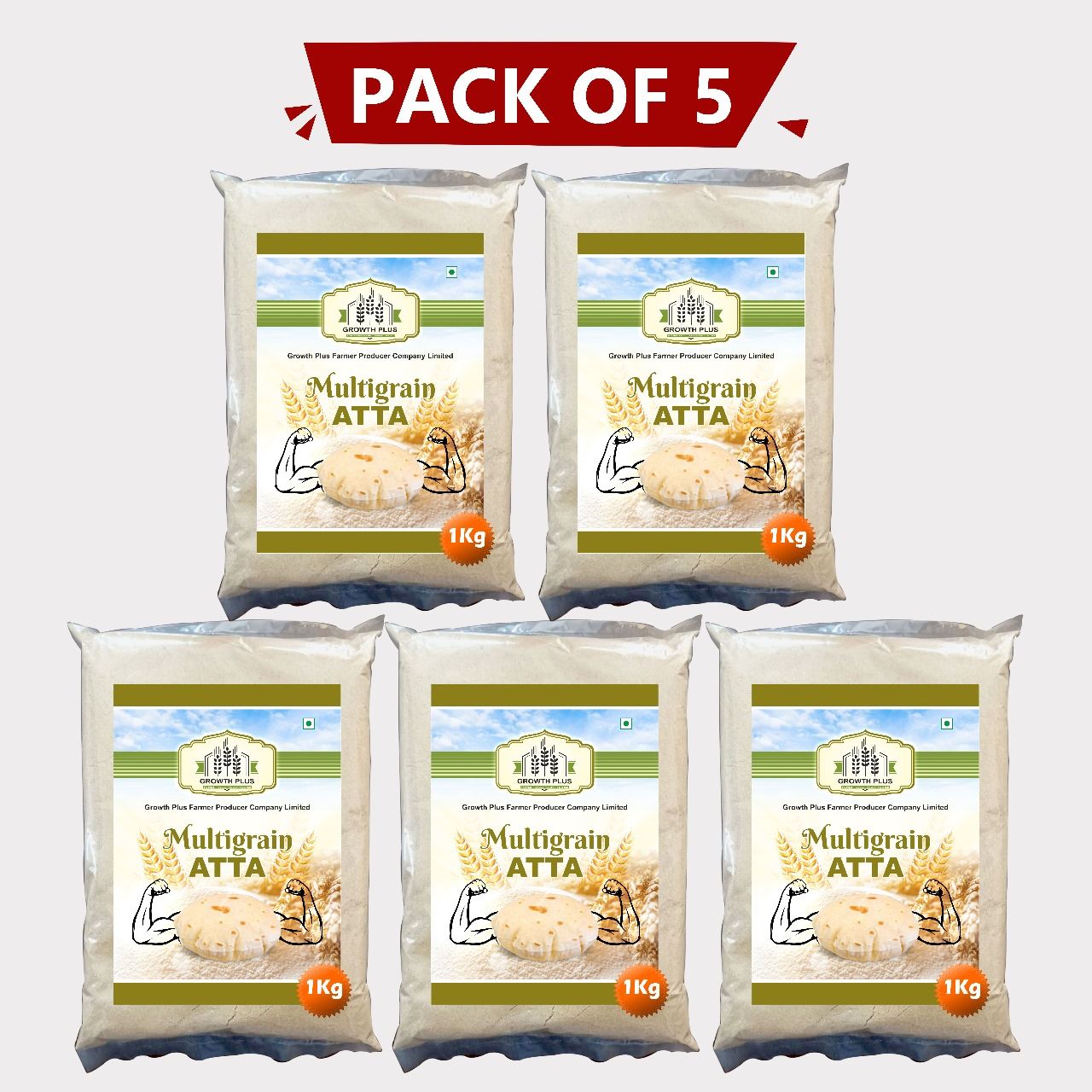 Multigrain Flour (pack of 5)
