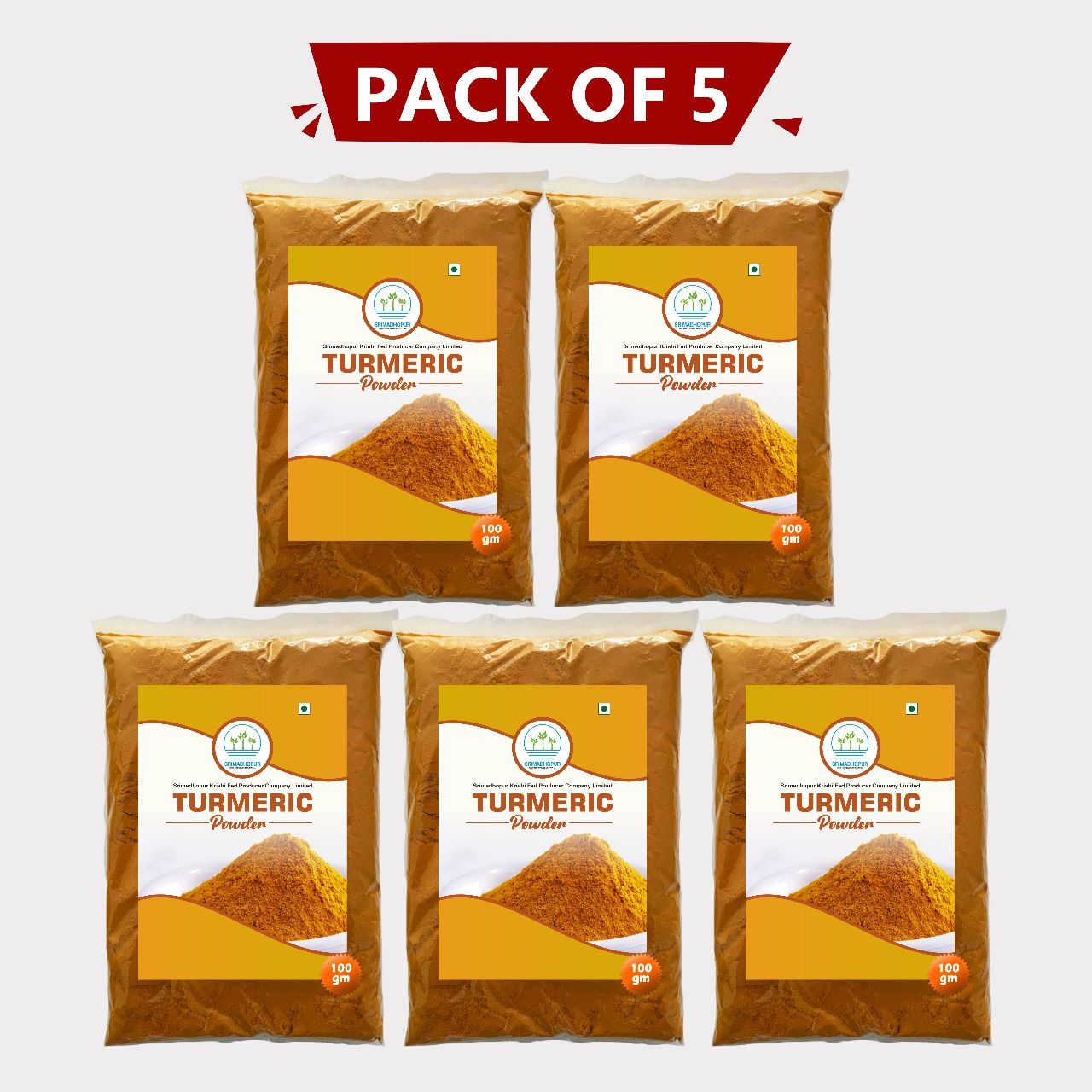 Haldi Powder (Pack of 5)