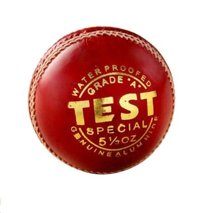 SG Test Cricket Ball, Grade A, Water Proof, 5.5 Oz SG Test Cricket Ball, Grade A, Water Proof, 5.5 Oz