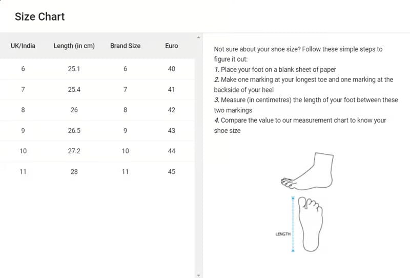 Size Guide
