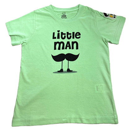 KUCHU Unisex Tshirt | Made of Super Combed Cotton-Modal Natural Fiber Better Than 100% Cotton| Soft & Breathable Fabric| Unique Digitally Printed Design |Vibrant Colour | Little Man KUCHU Unisex Tshirt | Made of Super Combed Cotton-Modal Natural Fiber Better Than 100% Cotton| Soft & Breathable Fabric| Unique Digitally Printed Design |Vibrant Colour | Little Man