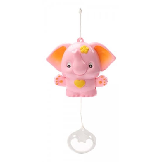SHANAYA Musical Music Bell for Infant Baby, Toddler and Kids Musical Cradle Bell, Elephant Model- Color May Vary