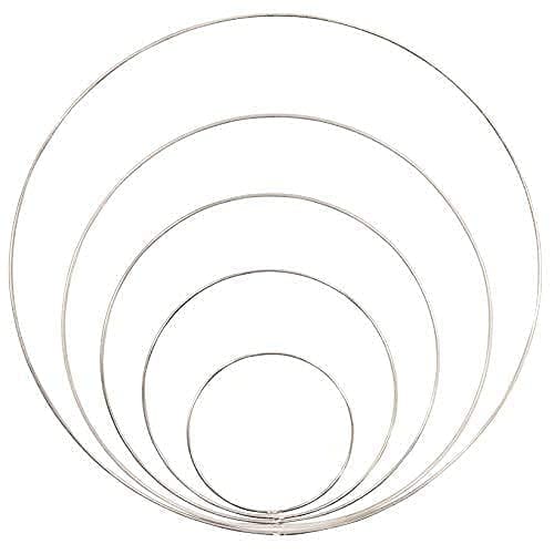 The Brown Box Metal Rings (6 Pieces,3-inch, 4-inch, 5-inch, 6-inch, 7 ...