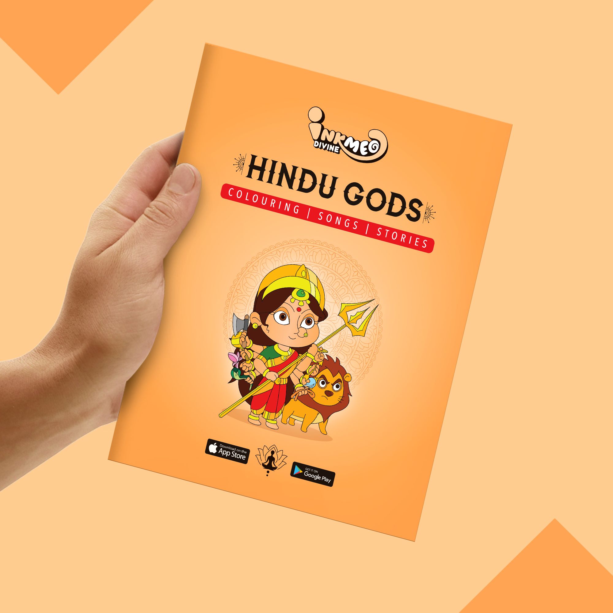 Hindu Gods Reusable Colouring Book | AR Feature