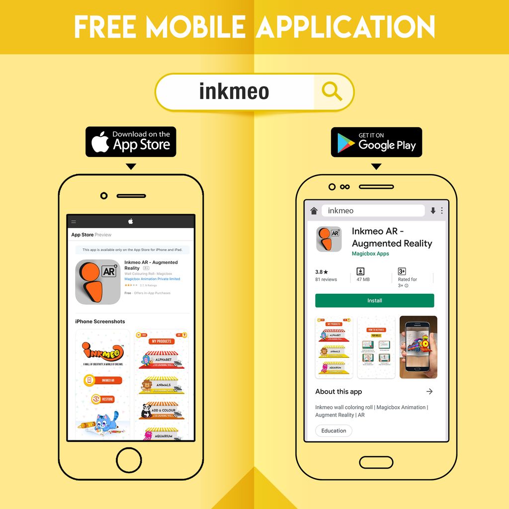 Characters of Mahabharata Reusable Colouring Book | AR Feature