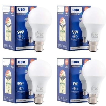 9W LED B22 Bulb Pack of 10