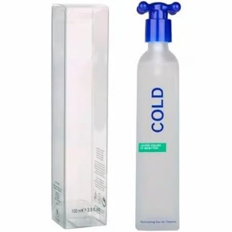 United Colors of Benetton Cold Eau de Toilette 100ml – Refreshing & Invigorating Fragrance for Men and Women
