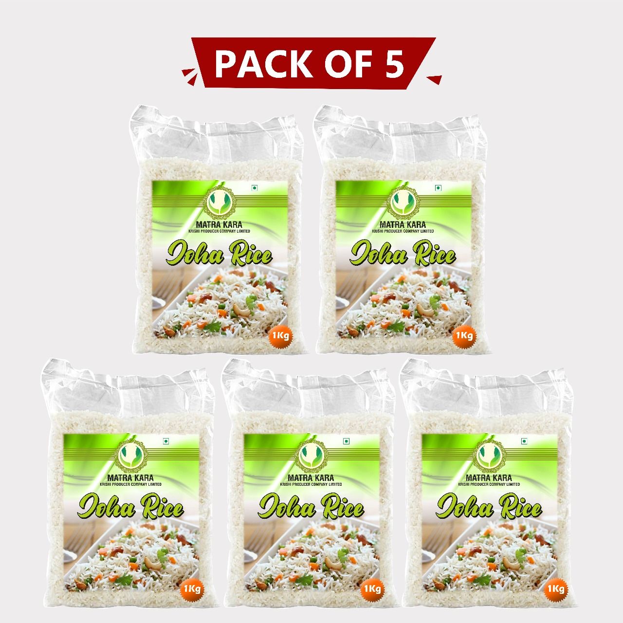 Joha Rice (pack of 5)