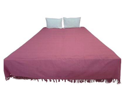 Handloom Cotton Bedsheet with Pillow