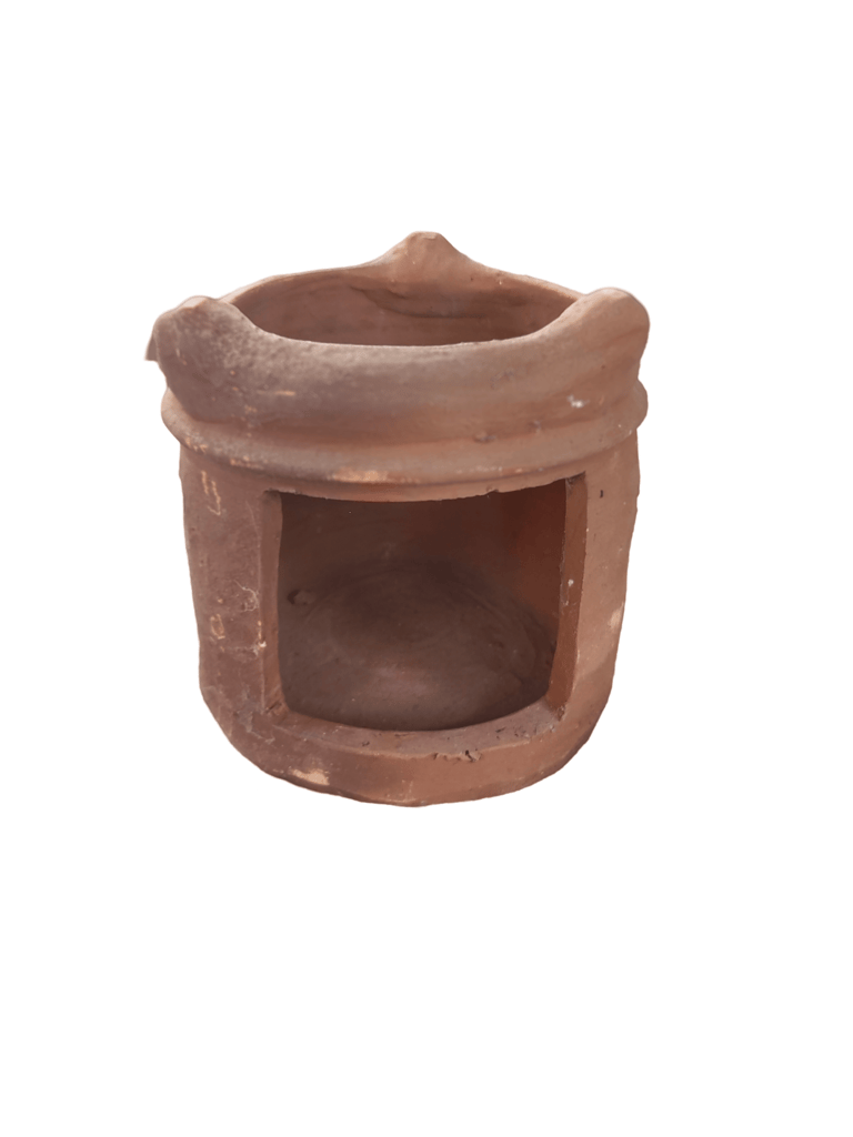 Handmade Clay Pot for Cooking, Baking, and Heating