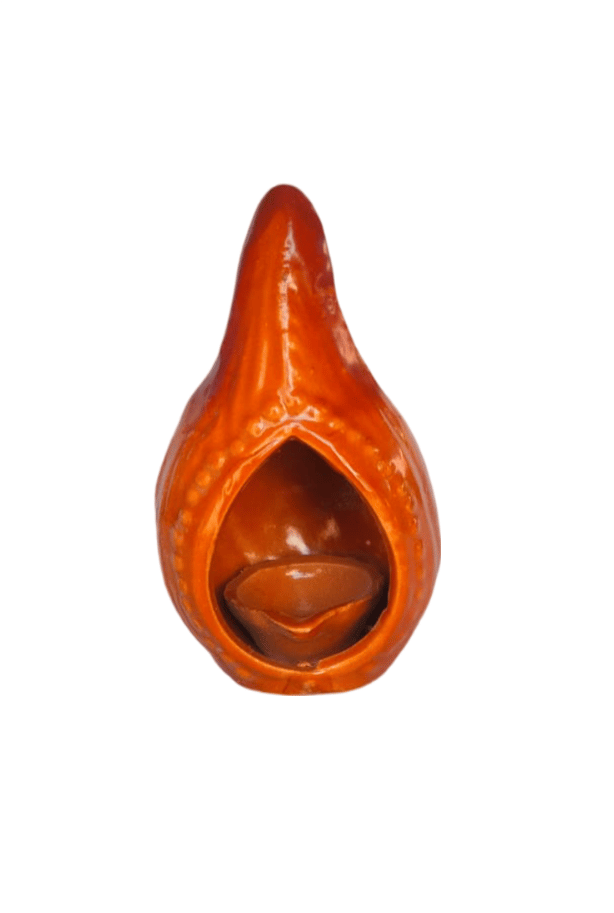 Handmade Ceramic Oil Lamp pack of 2