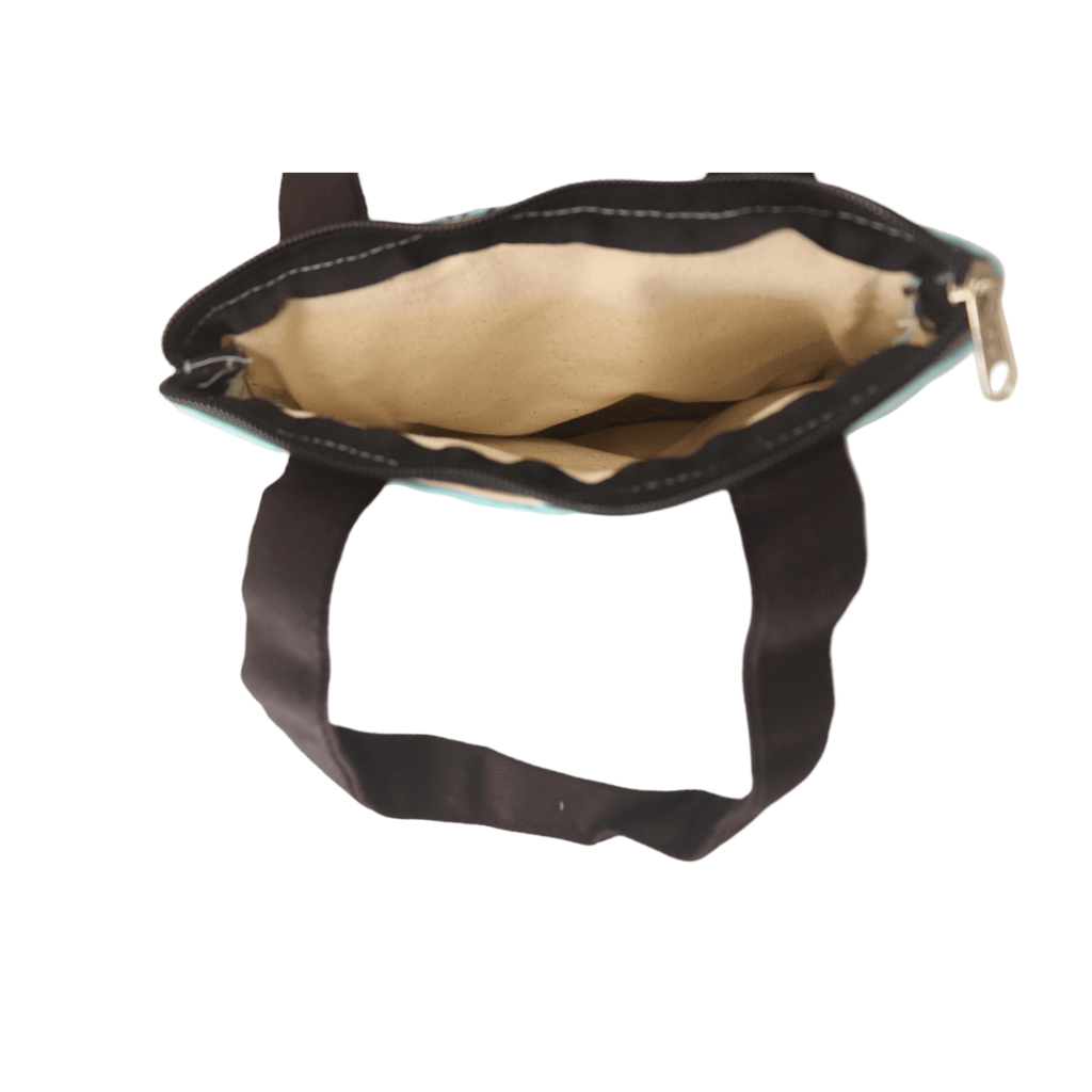 Constellation Print Canvas Tote Bag