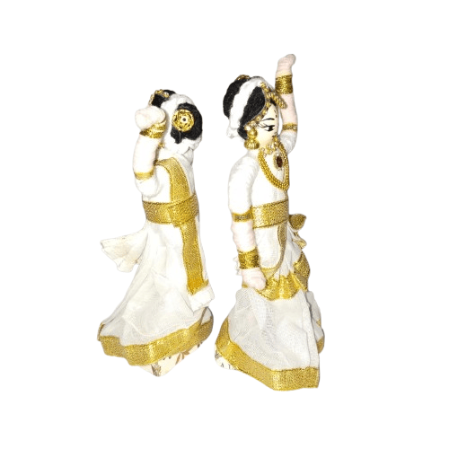 Handmade Indian Classical Dancer Dolls Traditional Indian Dancing Dolls