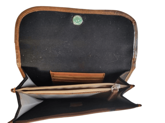 Handmade Leather Wallet for Men - Slim Bifold Design with RFID Blocking Technology