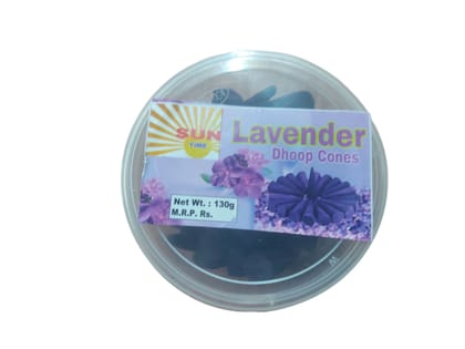 Suntime Lavender Dhoop Cones - Suntime Lavender Dhoop Cones are made with a blend of natural ingredients, including lavender essential oil, to create a relaxing and soothing atmosphere. Suntime Lavender Dhoop Cones - Suntime Lavender Dhoop Cones are made with a blend of natural ingredients, including lavender essential oil, to create a relaxing and soothing atmosphere.