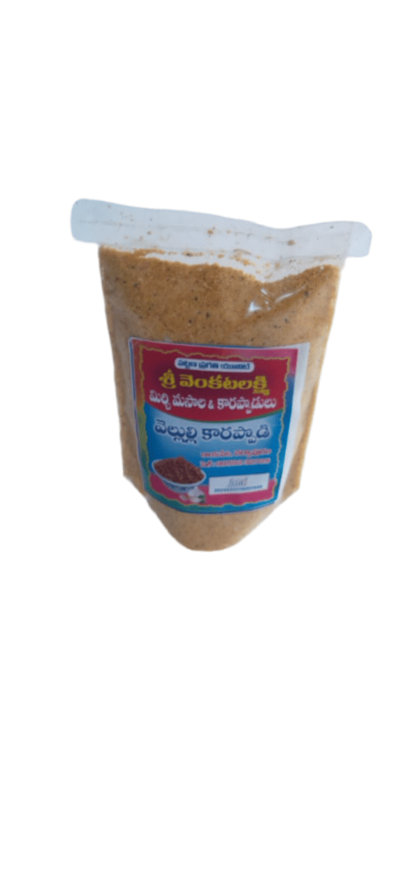 Sri Venkateswara VELLULLI ( GARLIC) Karam Podi 100 gms