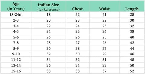 Size Guide
