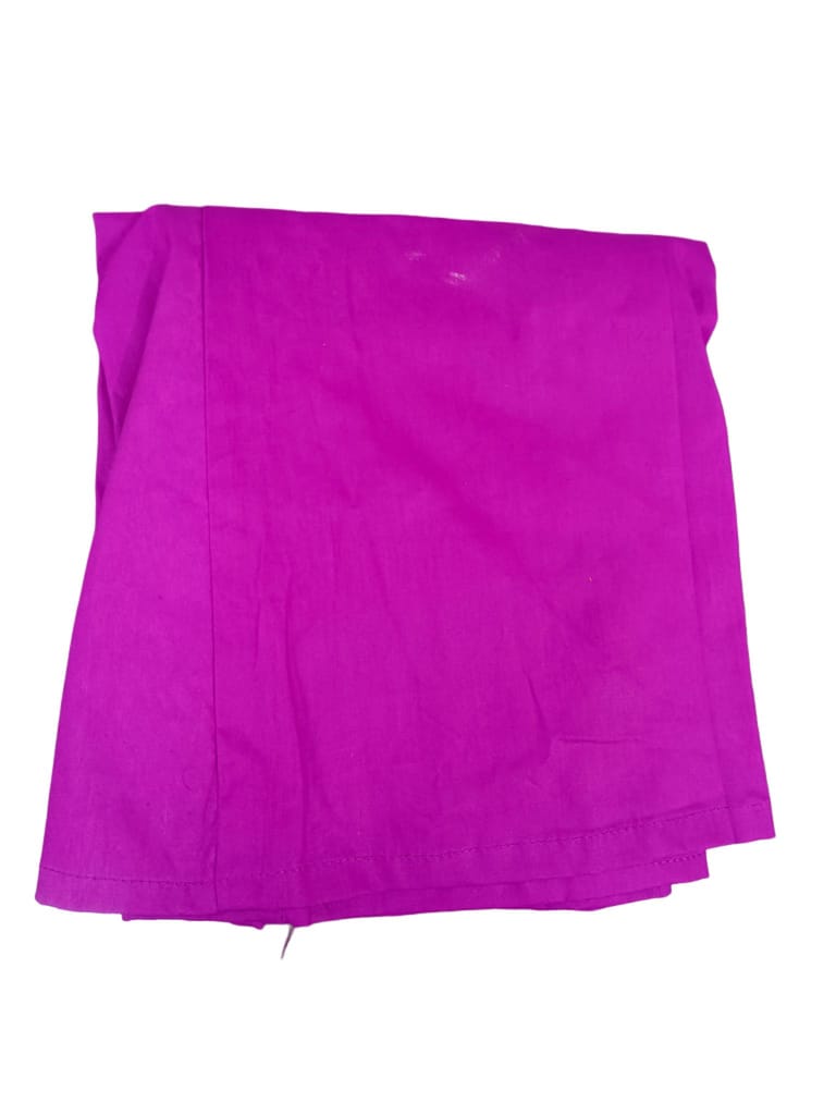 Purple Cotton Petticoat - Unstitched Fabrics | Buy online on ZillyBuy