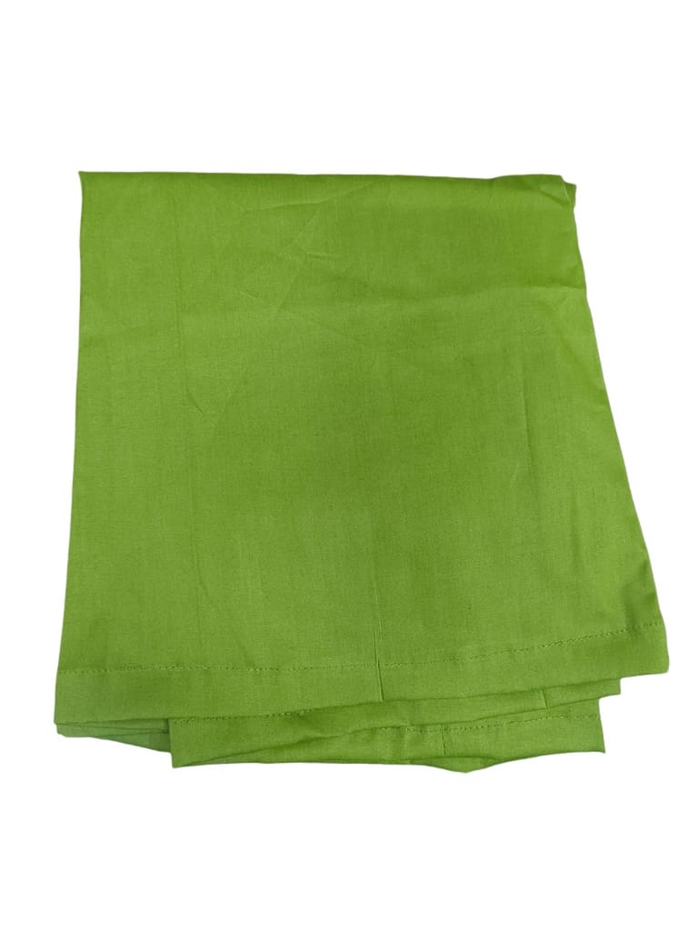 Light Green Cotton Petticoa - Unstitched Fabrics | Buy online on ZillyBuy