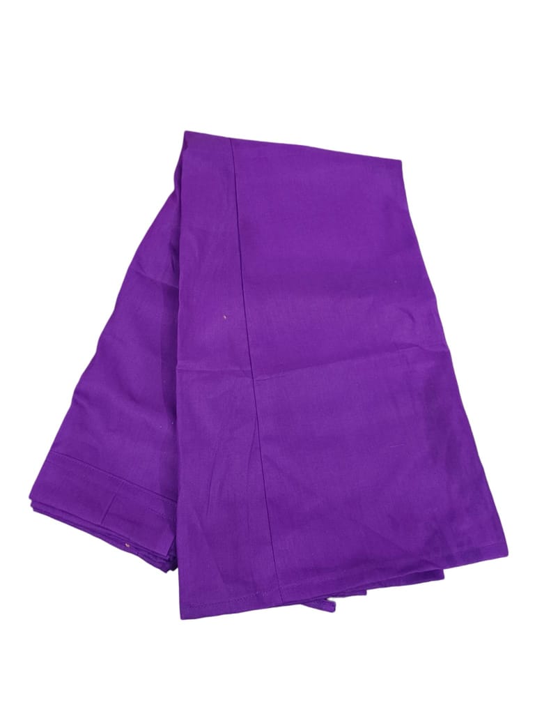 Purple Cotton Petticoat