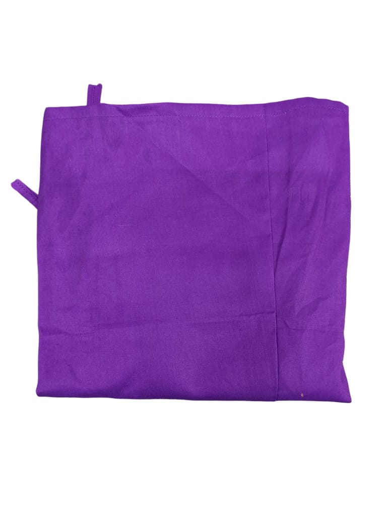 Purple Cotton Petticoat