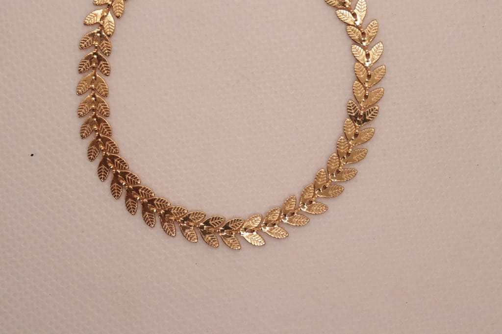 Gold Leaf Bracelet