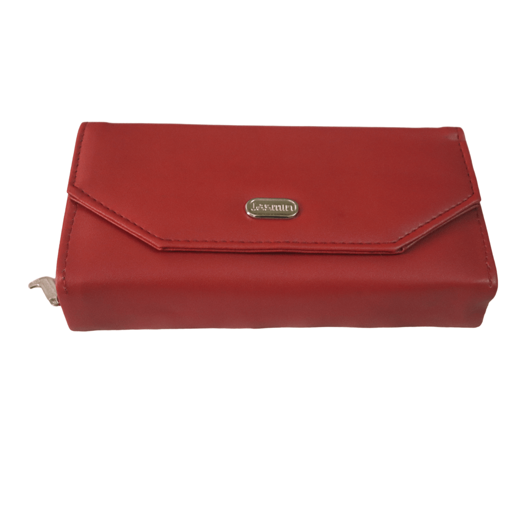SEO optimized title for your product:Red Leather Wallet for Women - Stylish and Functional