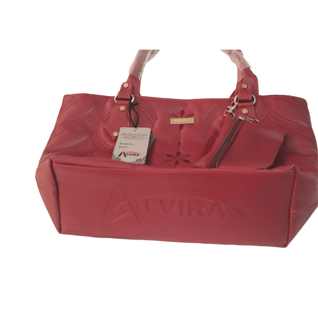 Women's Red Handbag - ALVIRA