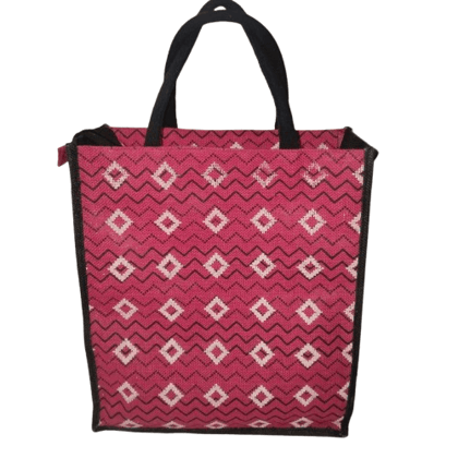 Jute Tote Bag - Reusable Grocery Shopping Bag