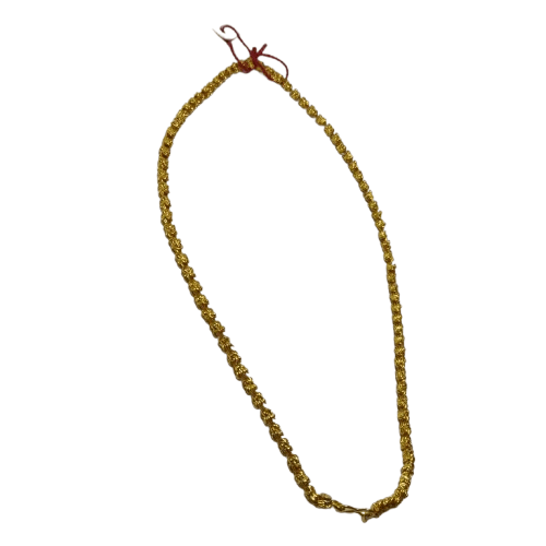 Gold Singapore Chain Necklace for Men and Women - 20 Inches