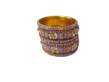 Pink and White Rhinestone Bangle Set Pink and White Rhinestone Bangle Set