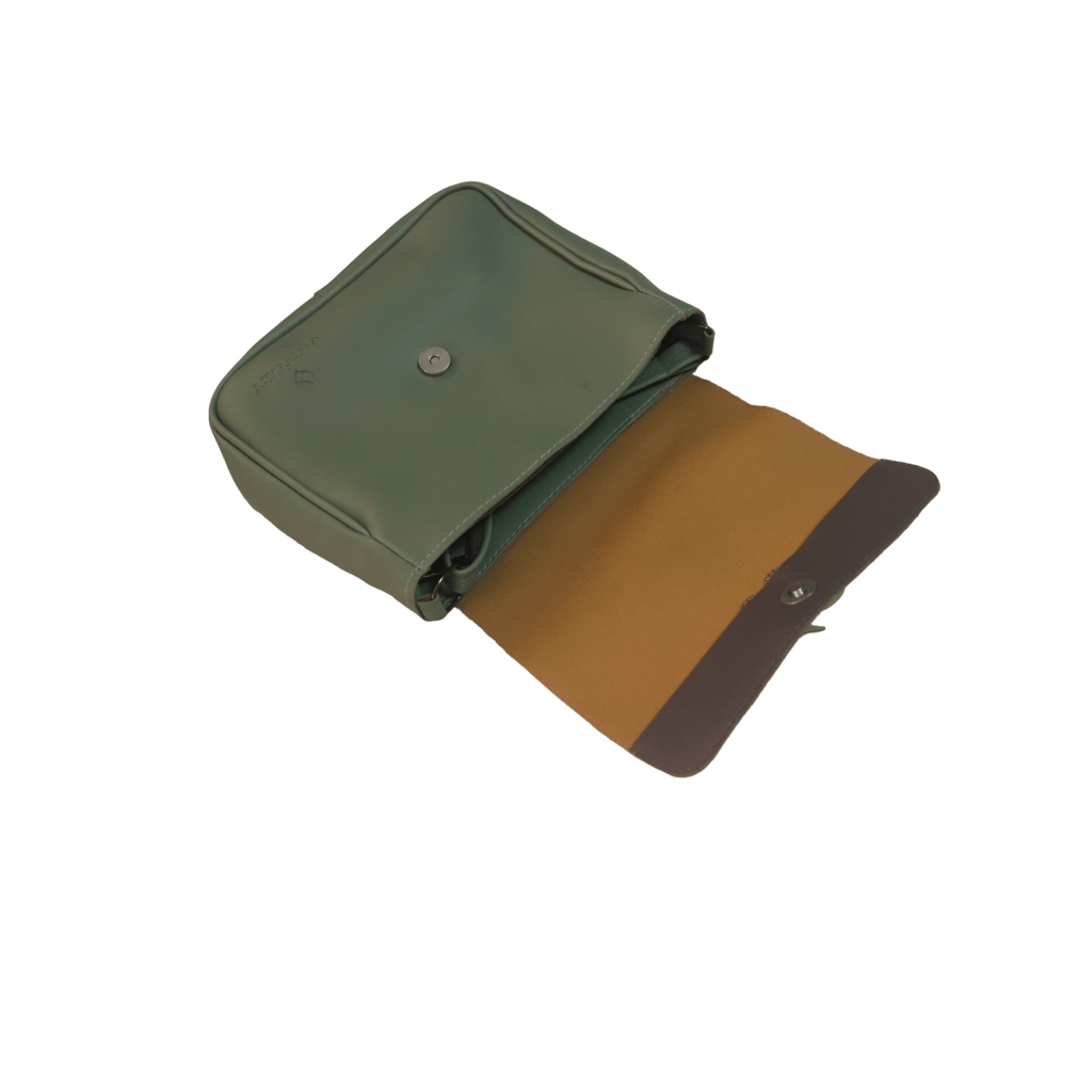 Small Women's Crossbody Bag with Cute Cartoon Charm - Perfect for Everyday Use