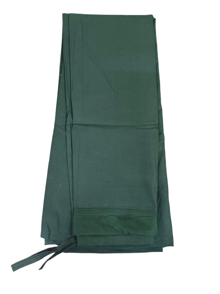 Mineral Green Cotton Petticoat - Unstitched Fabrics | Buy online on ZillyBuy