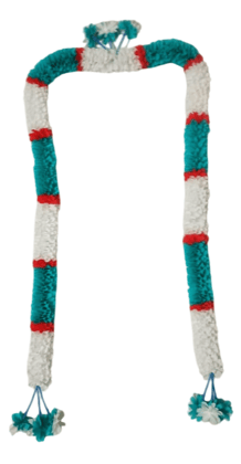 Artificial Marigold Fluffy Flower Garland Mala for Decoration