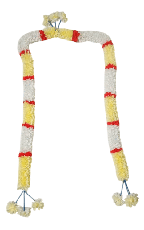 Artificial Marigold Fluffy Flowers Garland | Wedding, Diwali Decoration - Flowers | Buy online on ZillyBuy