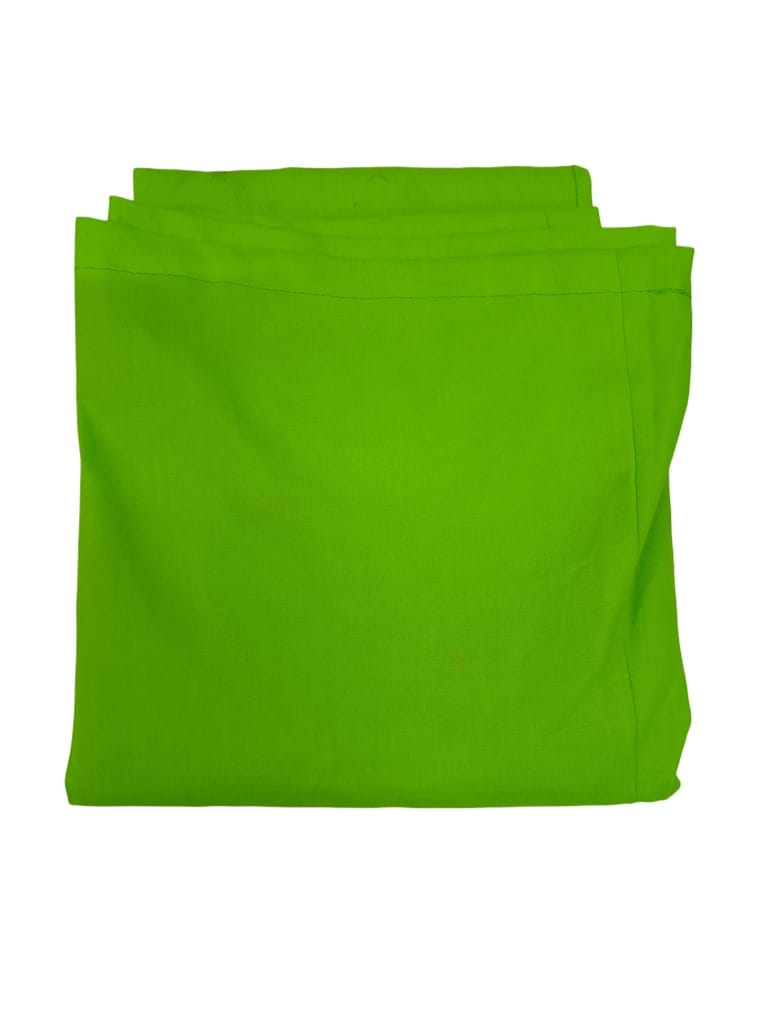 Green Cotton Petticoat - Unstitched Fabrics | Buy online on ZillyBuy