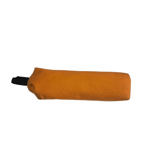 Pencil Case, Orange Canvas Pencil Pouch, Zipper Pencil Bag for School Kids, Stationery Storage Bag for Office Supplies