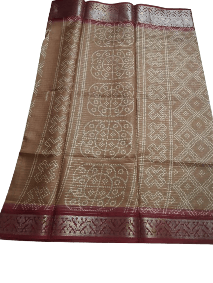Maroon Banarasi Silk Saree with Blouse Piece - Sarees | Buy online on ZillyBuy