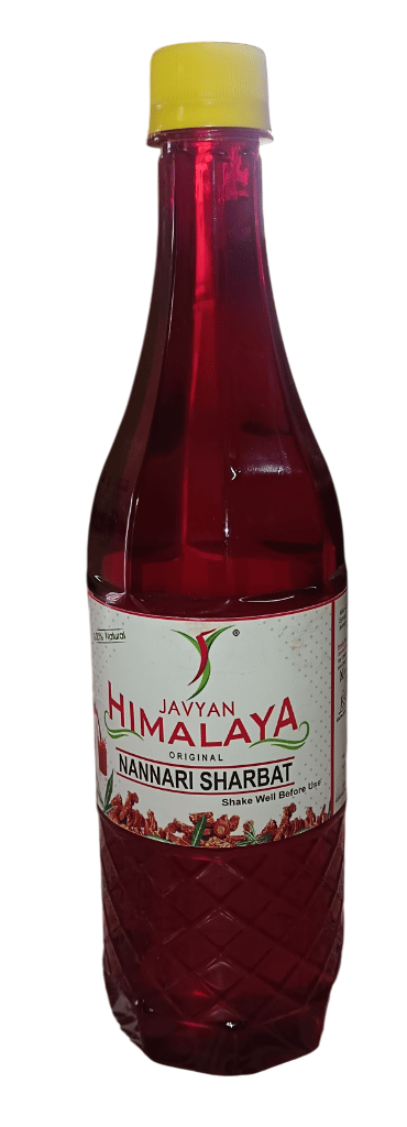 Original Nannari Sharbat | 100% Natural | No Added Sugar | 1L Bottle