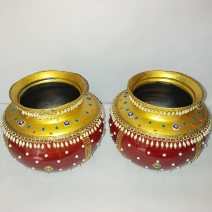 Designer Kalash for Wedding, Haldi Kumkum Ceremony
