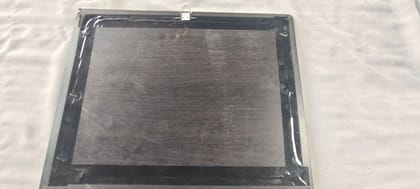 Black Wooden Photo Frame with Glass, 8x10 Inch