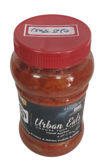 Urban Eats MANGO PICKLE - 100% Home Made