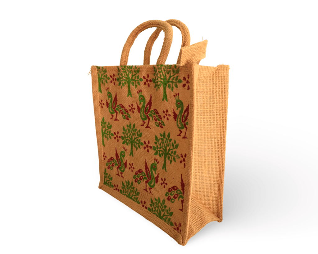 Peacock Jute Bag